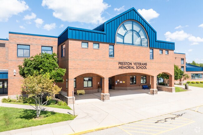 Preston Veterans' Memorial School serves Preston, CT and surrounding towns.