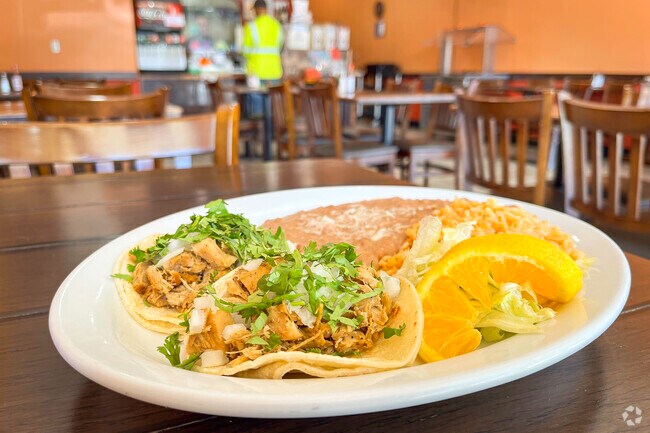 The Chicken Tacos at Taqueria Zapotlanejo’s are the best near Northpointe.