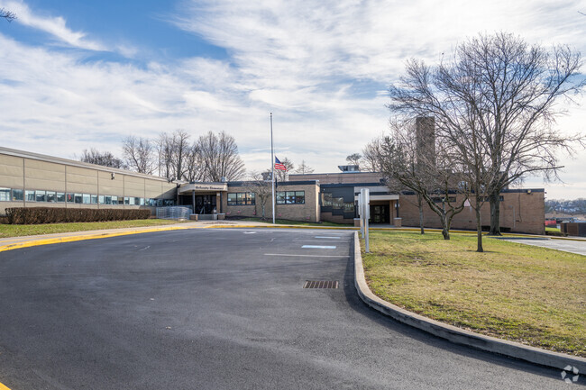 McAnnulty Elementary School has over 400 students and is an above average school.
