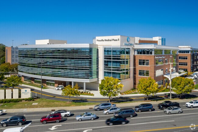 Atrium Health Hospital is just south of the Sterling neighborhood of Charlotte.