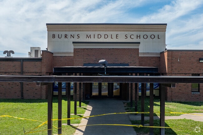 F.T. Burns Middle School has students in grades 6-8th grade.