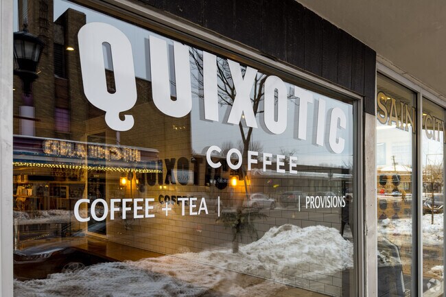 Quixotic Coffee is a local roastery in Highland Park.
