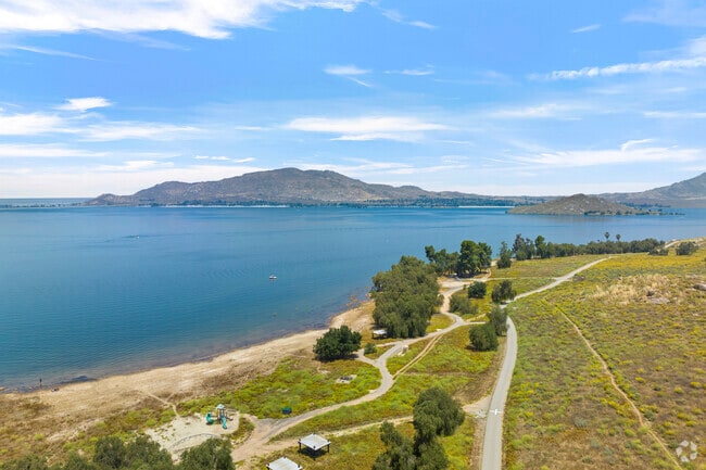 Experience the joy of fishing and boating at Perris Lake near Nuevo, Perris.