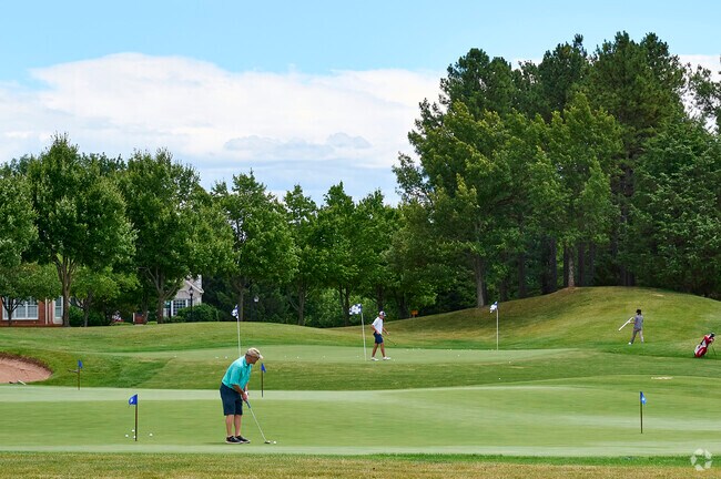Dominion Valley is known for it's pristine golf course.