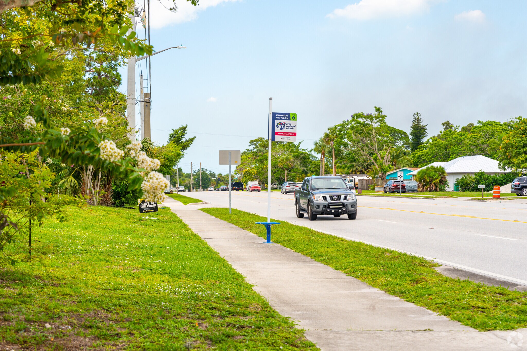 Canal Pointe residents can catch the ART, Area Regional Transit to easily get around.