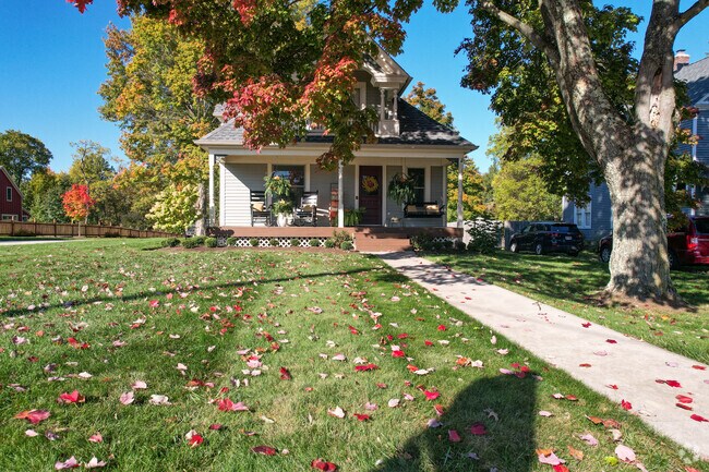 Because of the trees in the yards of most homes, lawn-maintenance is going to require some raking here and there.