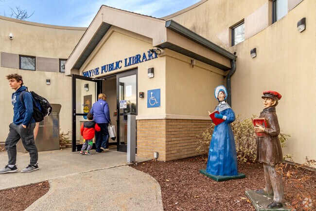 Wayne Public Library is a hub of knowledge and community, near Packanack Lake, NJ.