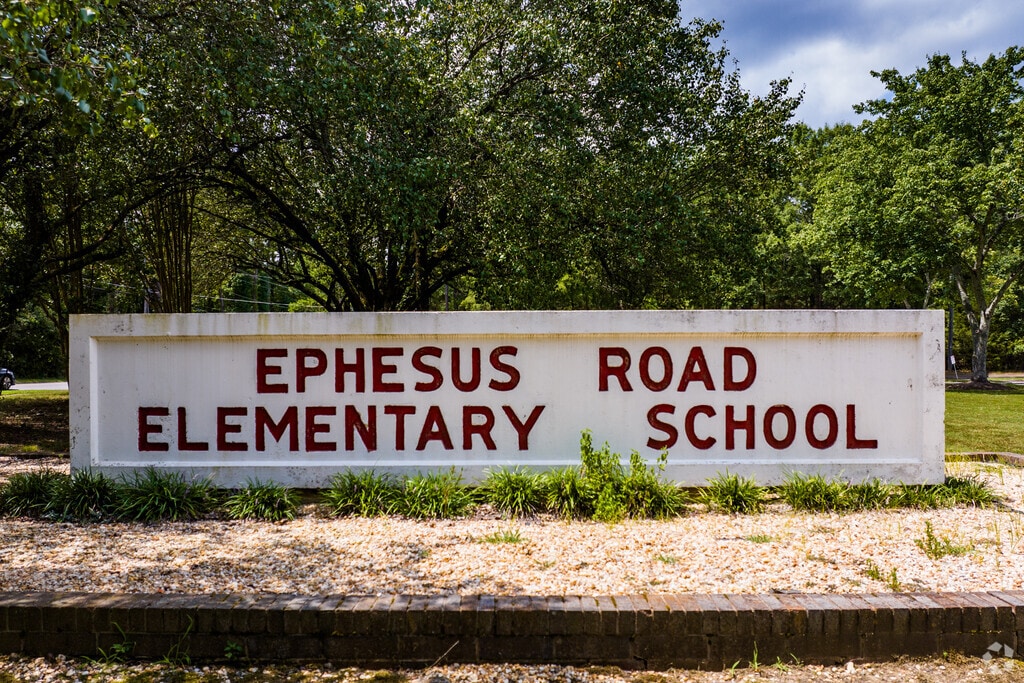 Ephesus Road Elementary School is located in Chapel Hill, NC and the Roadrunner is its mascot.