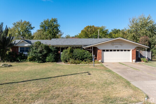 It is common to find two-car garages among Pecan Grove homes.