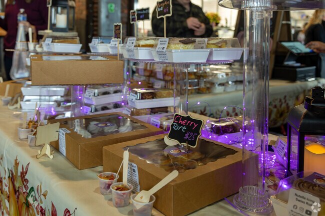 Homemade desserts are popular at 2nd Street Market.