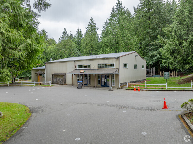 Silverwood School divides classrooms into 4 multi-age classrooms in separate buildings.