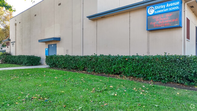 Shirley Avenue Elementary School has a large and modern campus.