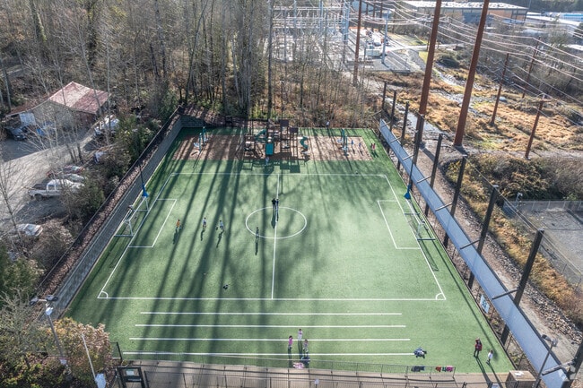Chestnut Hill Academy soccer field.