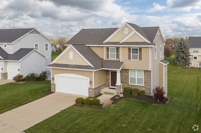 Newer homes in Williamston often feature Craftsman-style designs.