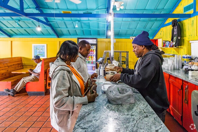 Take home some delicious curry chicken from 340's Caribbean Restaurant in Rosemont.