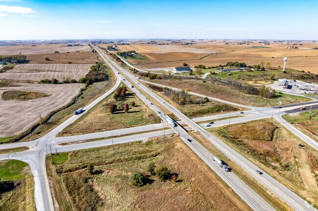 Access to Interstate 80 makes for an easy commute for Williamsburg residents.