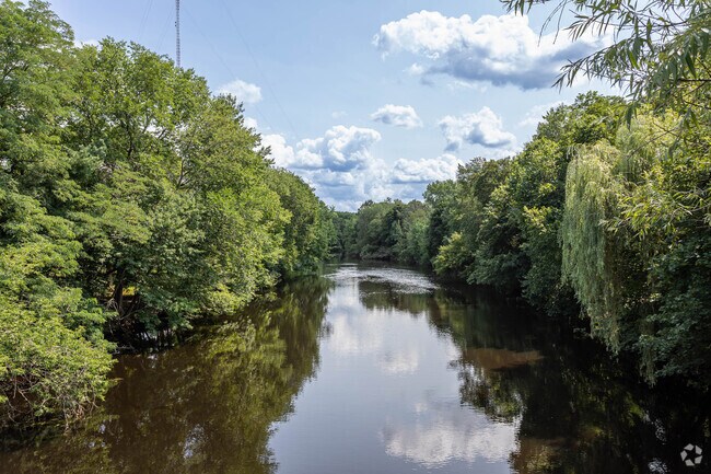 Charles River Path in Waban is a local hotspot for walking and relaxing.