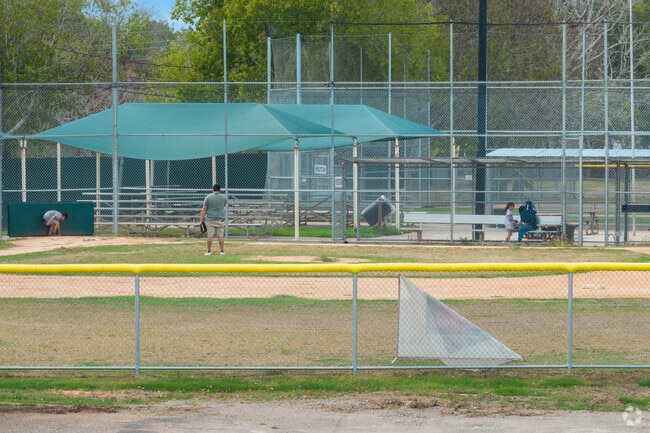 Baseball games are a common sight at Madge Griffith Park in Holiday Lakes.