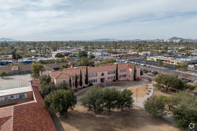 Doolen Middle School sits off of Grant Road and Country Club Road in Cabrini.