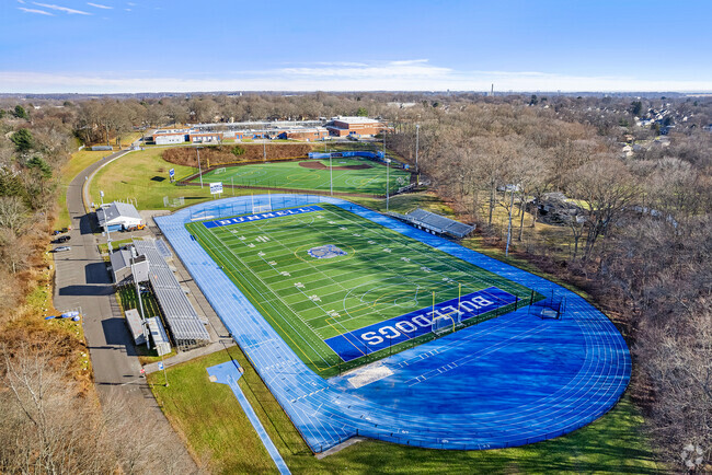 Bunnell High School in Stratford offers students state of the art athletic facilities.