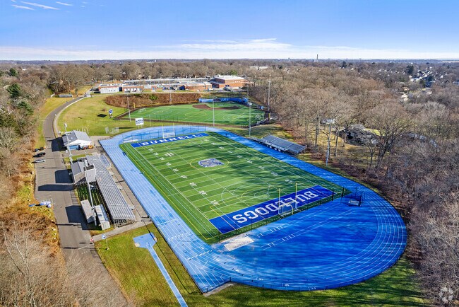 Bunnell High School scores a B and offers students state of the art athletic facilities.