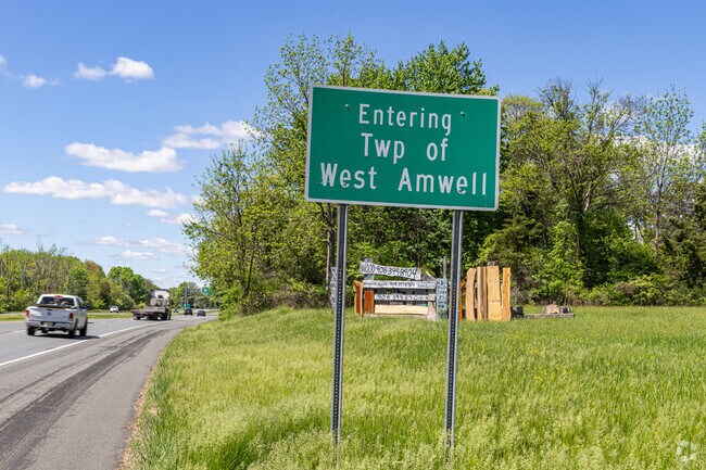 West Amwell offers country living near artsy Lambertville in central New Jersey.
