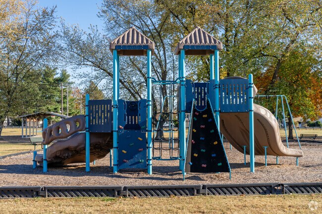 Indian Creek Park features a fun playground for kids in the community.