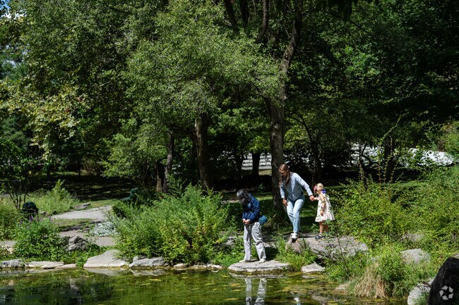 Relax by the water at Glen Park.
