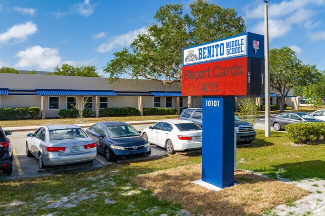 Benito Middle School is the perfect place for students who are driven to succeed in K-Bar Ranch.