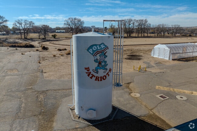 Mural at Polk Middle School.