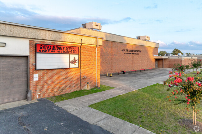 Bates Middle School has after-school activities for students.