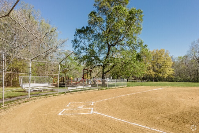 Little league baseball games are held at Marlton Community Park.