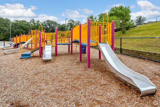Pasadena Elementary School boasts several large, dynamic playgrounds for students to enjoy.