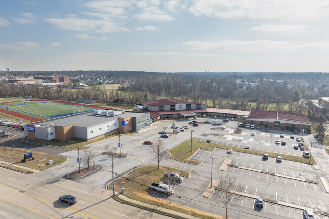 Lutheran High School of St. Charles County is attended by almost 400 students.