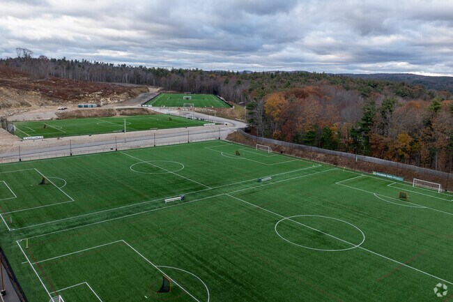 Game On has numerous athletic fields at the sports complex in West Fitchburg.