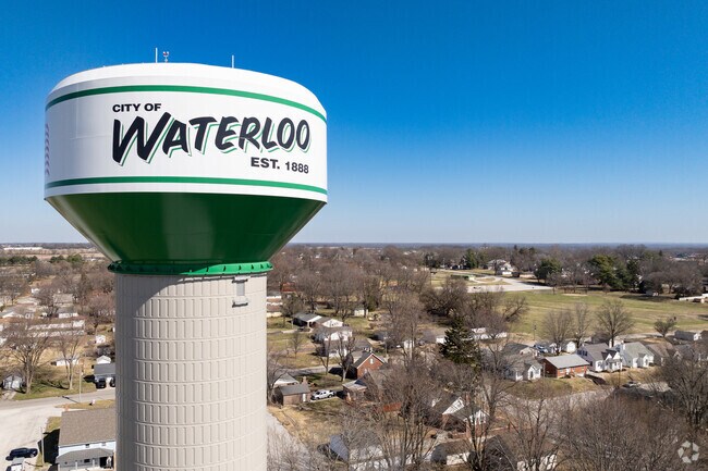 Waterloo offers peaceful living with easy access to St. Louis amenities.
