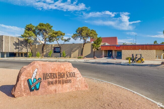 Western High School is located in the suburb of Meadows, just outside Las Vegas.
