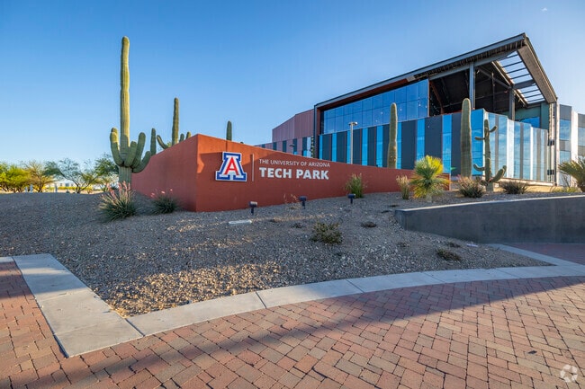 Just a short drive from Tres Pueblos, the University of Arizona Tech Park stands as a beacon of innovation, housing a dynamic mix of startups and established tech companies.