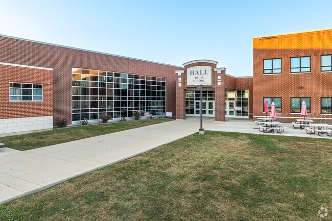 Hall High School creates a safe learning environment.