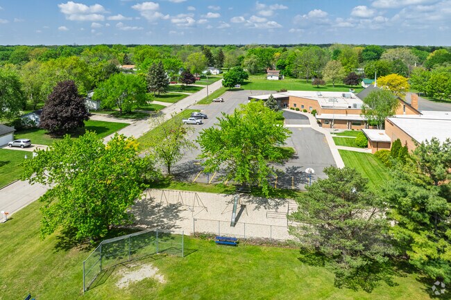 St Mark Lutheran School features a large play area behind the school for student recess.