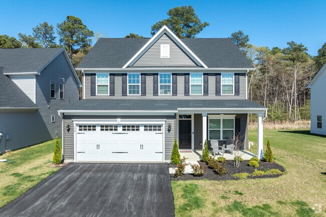 Enjoy a two car garage when you live in Grasonville.