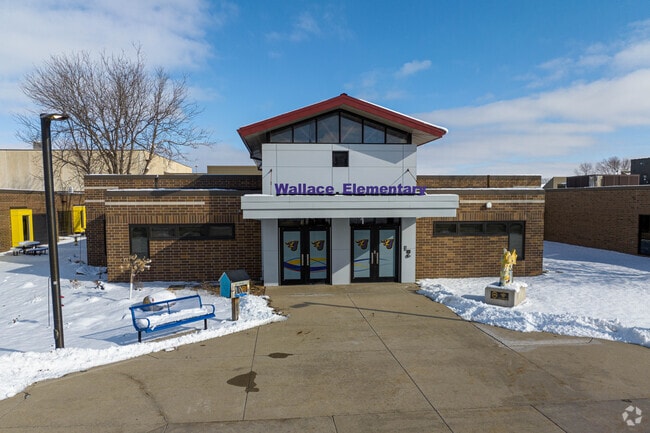 Wallace Elementary School serves students in the Herrold neighborhood.