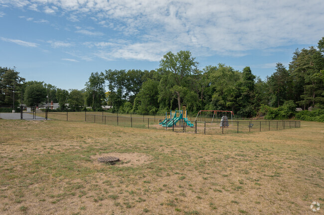 There is a dedicated playground for the smaller children at Forest Park Elementary School.