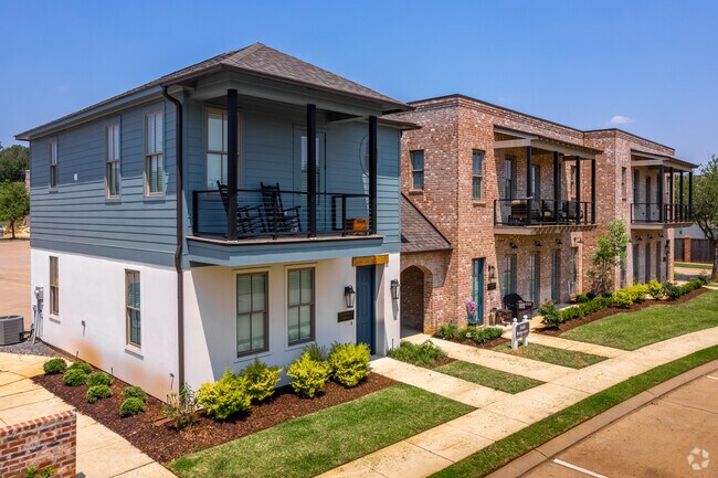 Two-story townhomes are a growing trend in Broadmoor.