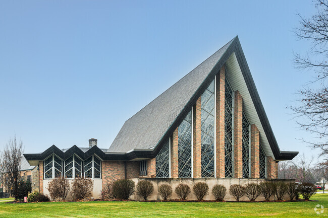 Lutheran Deace Church is a recognizable Woodhurst landmark.