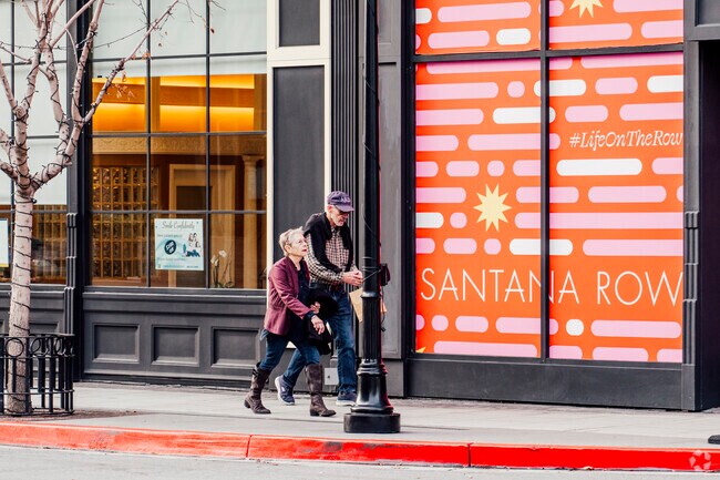Santana Row is 12 miles away from the Los Paseos neighborhood.