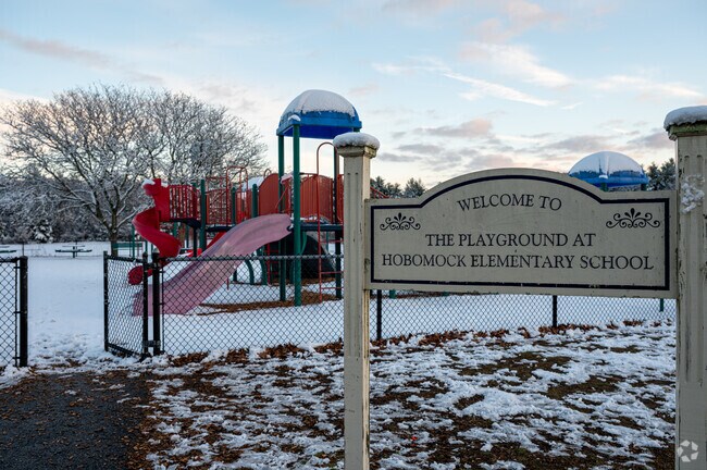 Bring the kids to The Playground behind the Hobomock Elementary School in Pembroke.