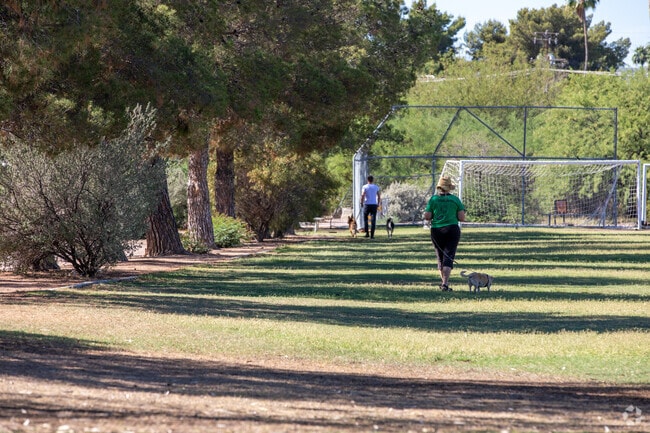 Residents can safely walk pets in Highland Vista.