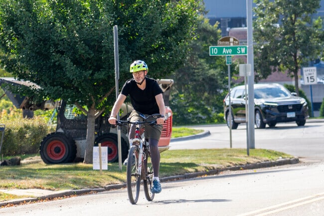 Pill Hill’s quiet streets are perfect for an evening walk or bike ride.