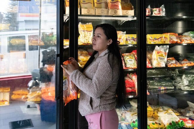 At Ecuador Family Market in the Downtown Fall River exclusive fare from Ecuador is sold.
